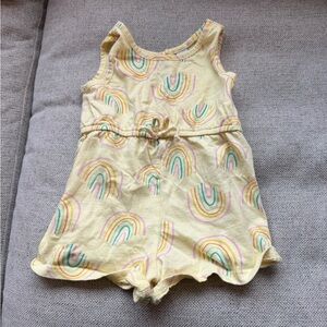 Old Navy Kids Romper with Rainbow Pattern